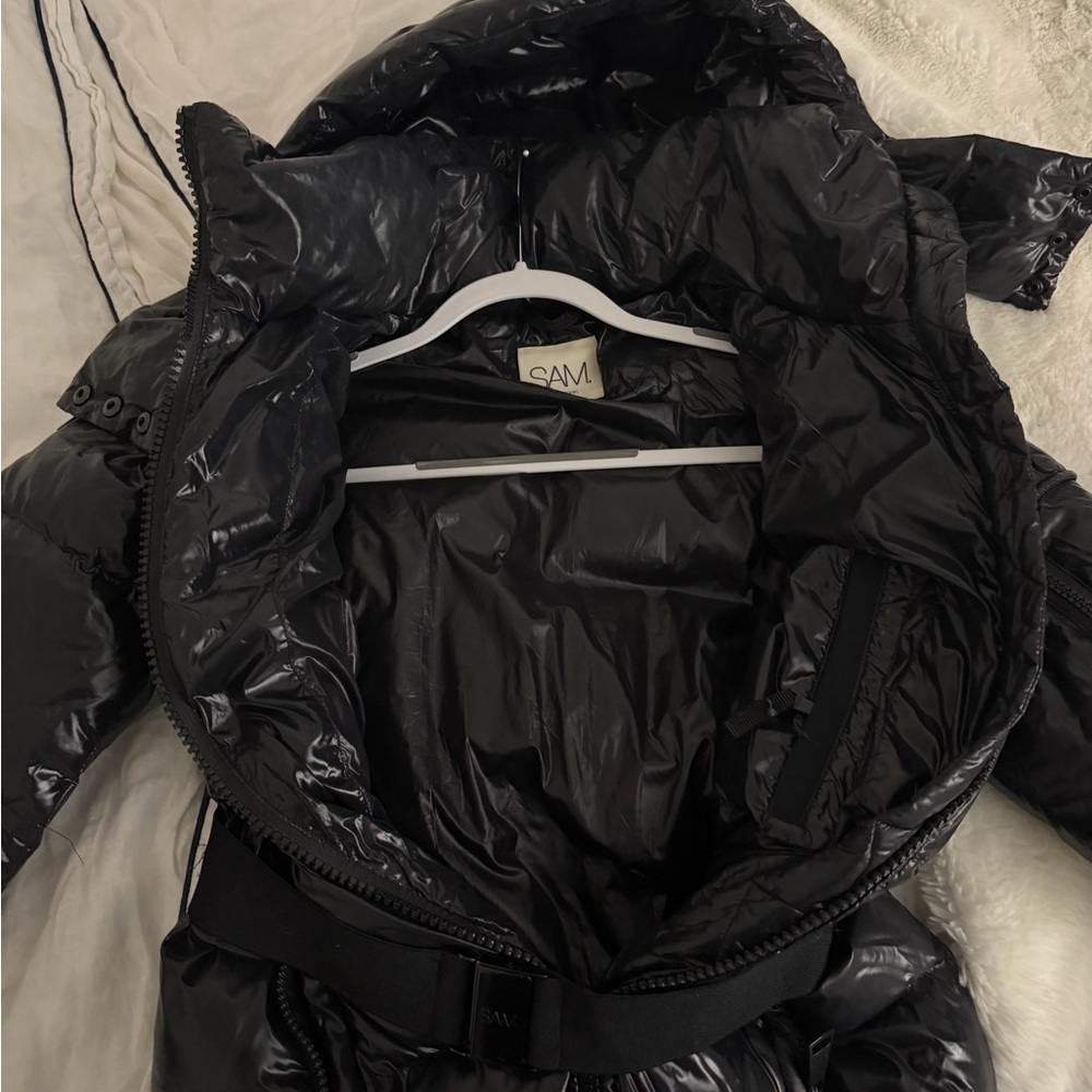 SAM Noho Belted Down Coat - Picture 11 of 12